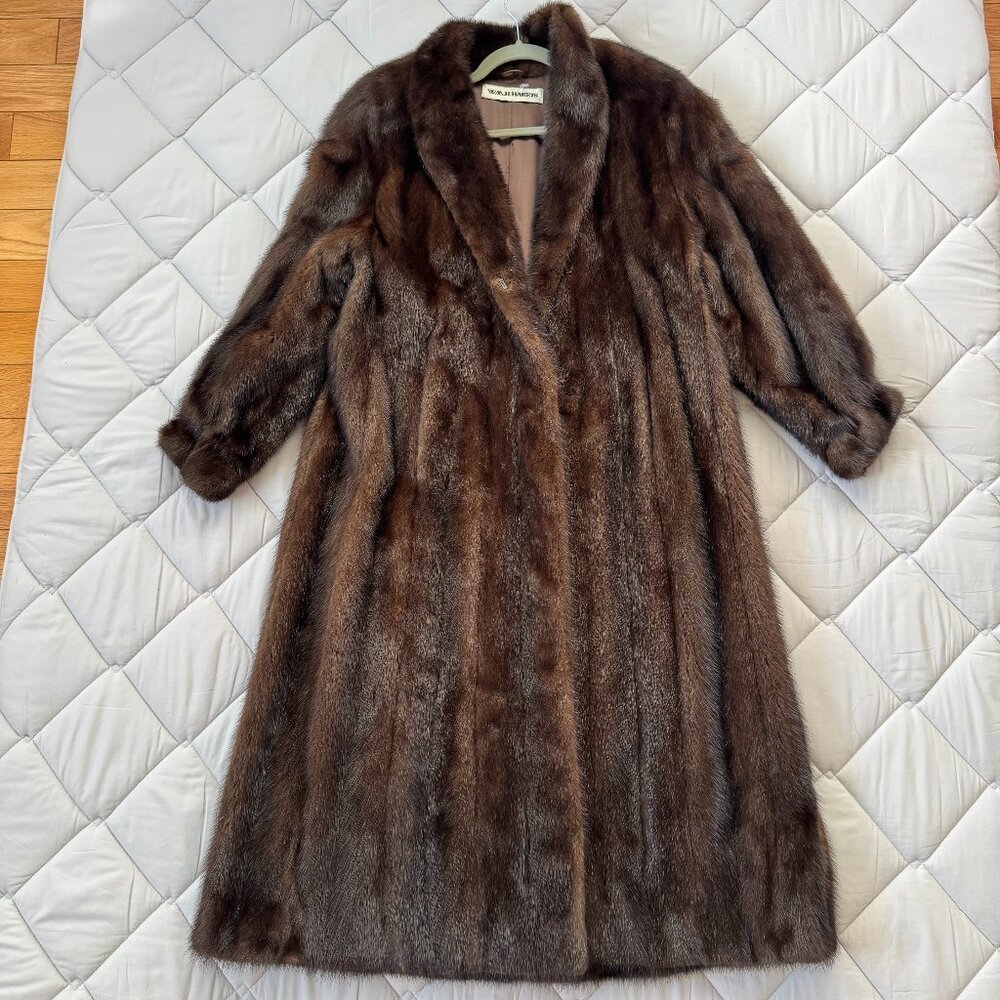 Christian Dior Mink Fur Coat Vintage